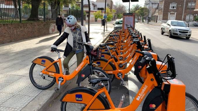 En la Ciudad se lanzó una nueva aplicación para poder ver los datos sobre bicicletas y estaciones
