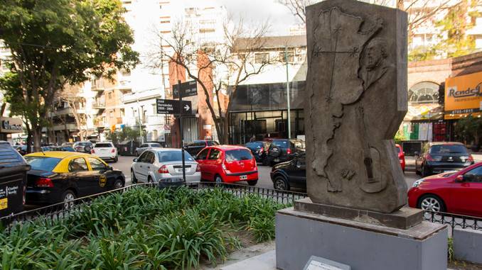 Finalizó la restauración del monumento a José Hernández