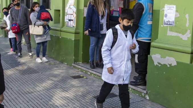 El martes 290.000 alumnos de las escuelas primarias de la Ciudad de Buenos Aires regresan a la presencialidad