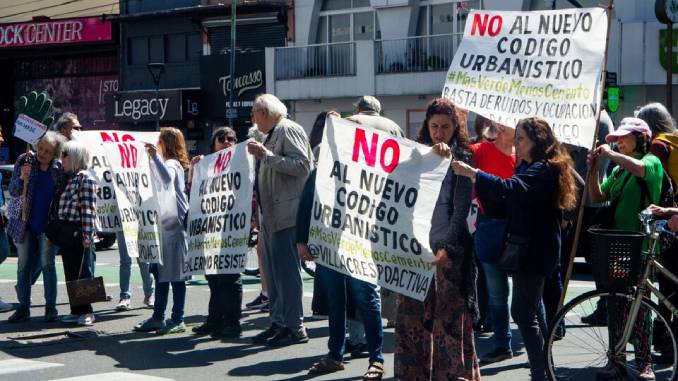 Lee más sobre el artículo La Red Interbarrial se manifestó contra el código urbanístico de la Ciudad