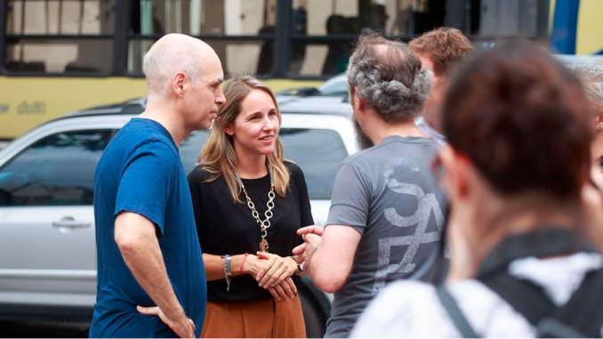 En este momento estás viendo Clara Muzzio y García Moritán activan la campaña en las calles de la Ciudad