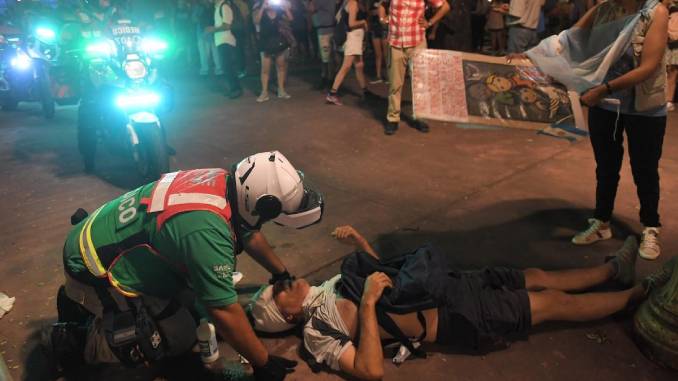 En este momento estás viendo La Defensoría de la Ciudad denunció la represión de las fuerzas federales por el debate de la Ley “Bases”