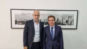 Lee más sobre el artículo Larreta se reunió con el alcalde de Madrid en la Asamblea General de la UCCI